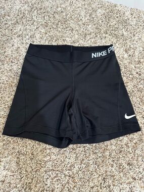 Nike Black Dri-FIT volleyball spandex Shorts